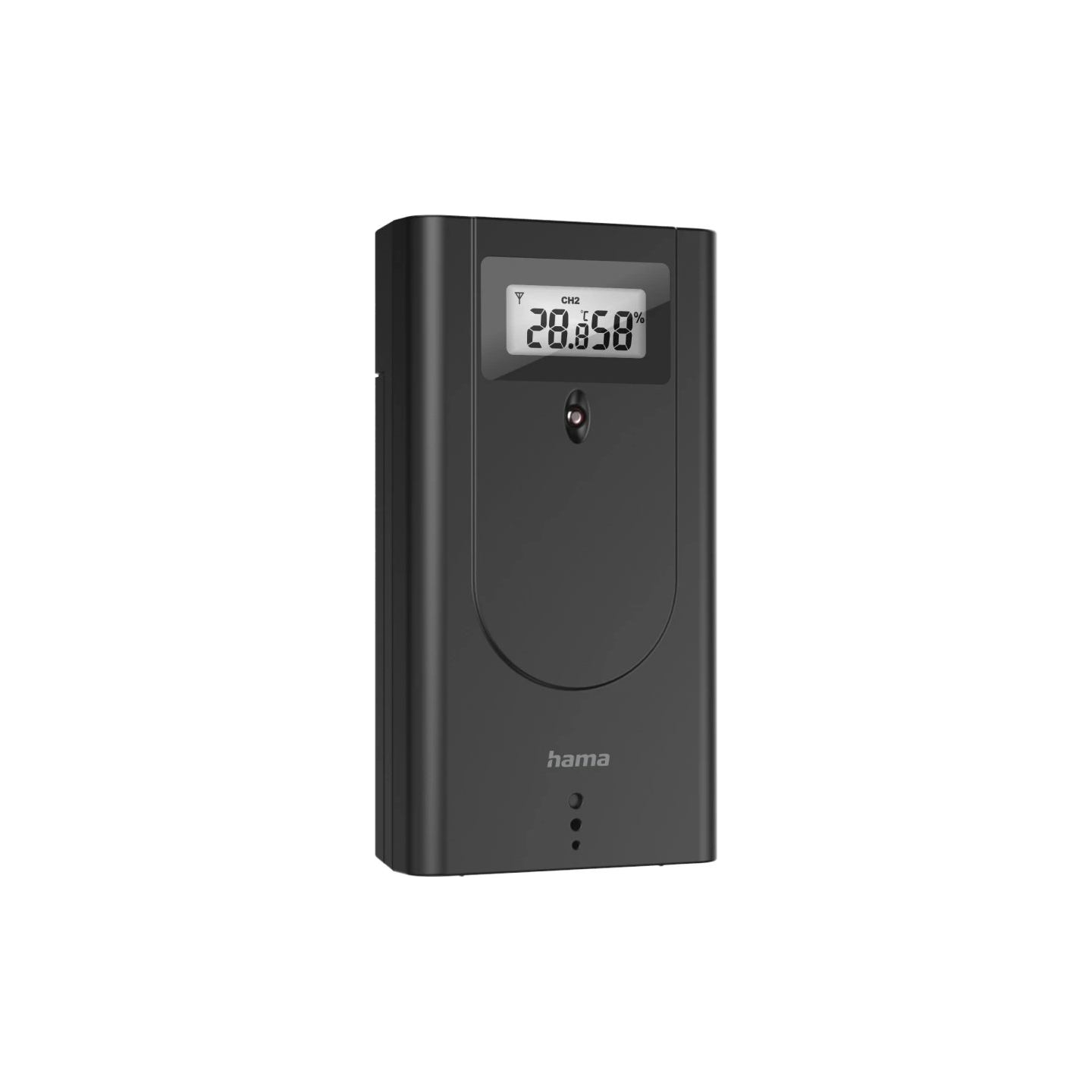 Hama 00186418 Black Line Plus Weather Station black