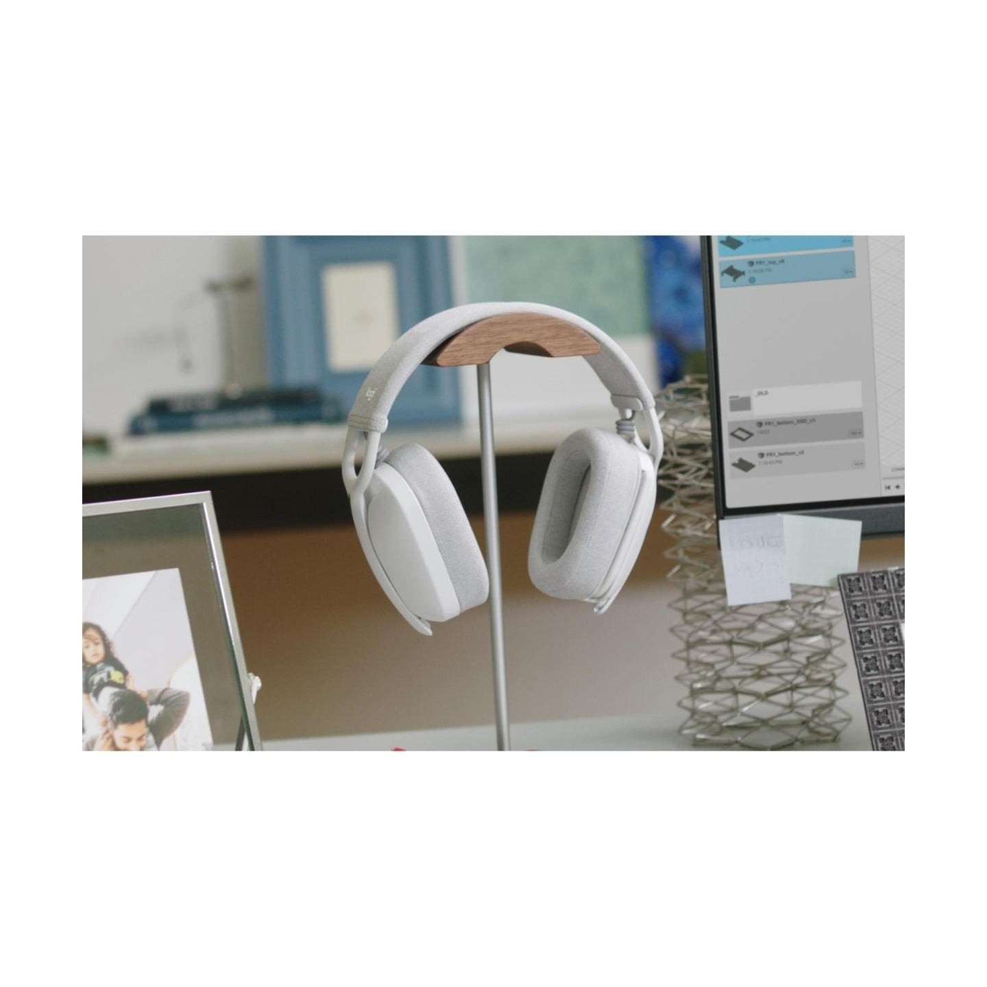 Logitech ZONE Vibe 100 Bluetooth Headset  - OFF WHITE