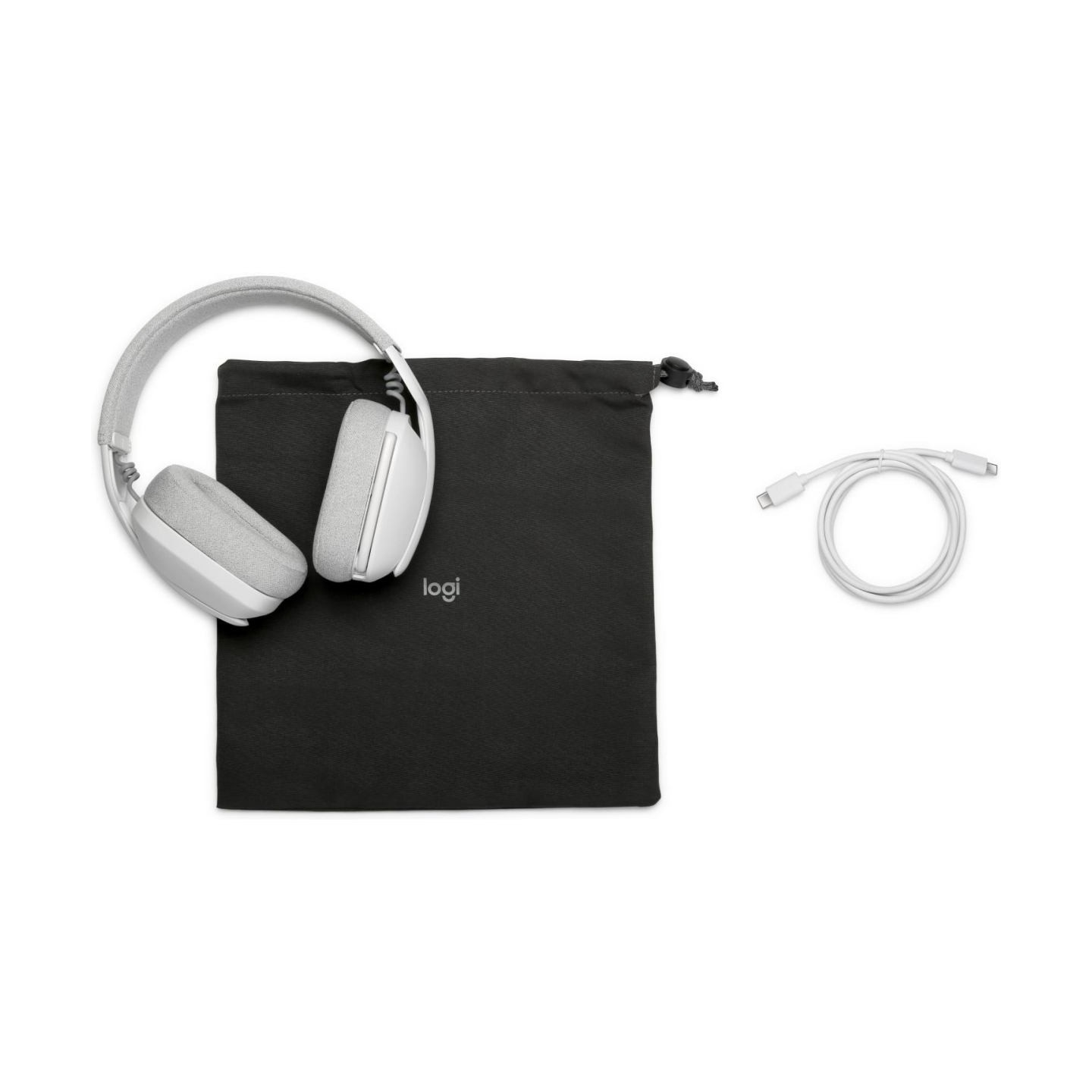 Logitech ZONE Vibe 100 Bluetooth Headset  - OFF WHITE