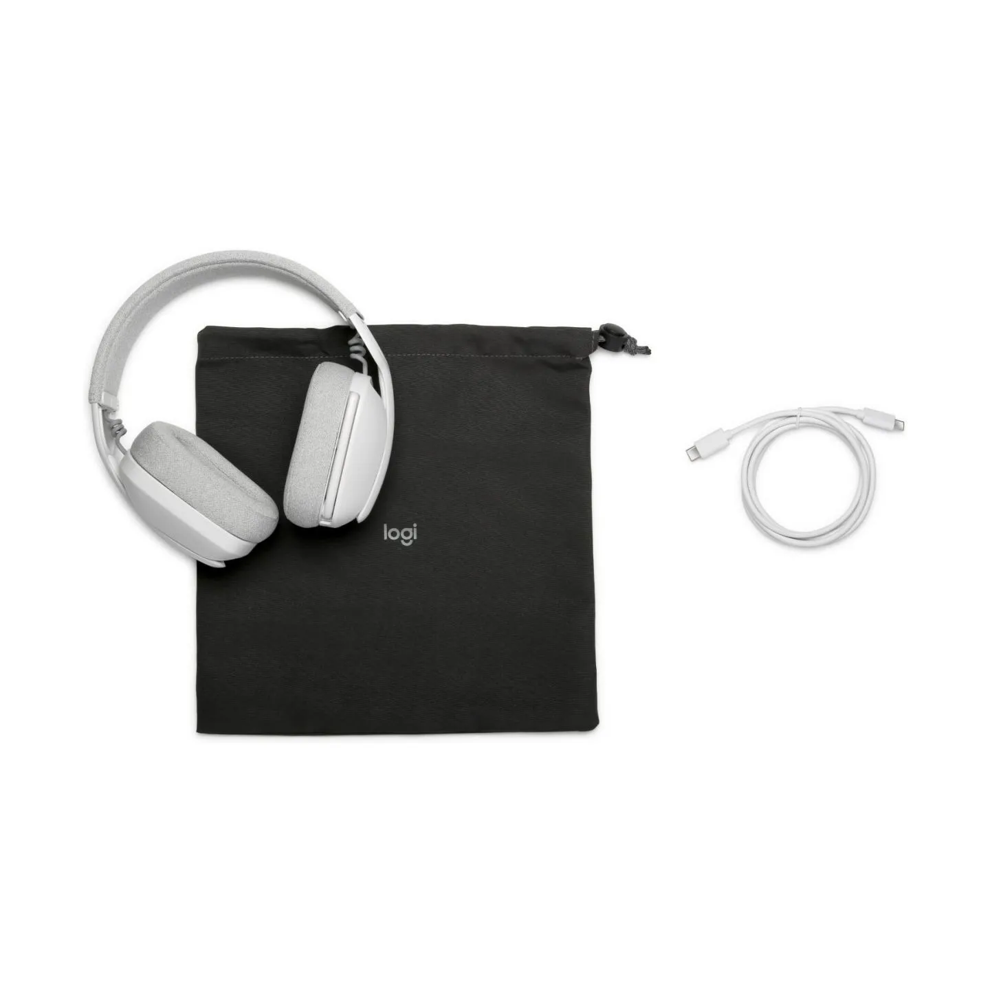 Logitech ZONE Vibe 100 Bluetooth Headset  - OFF WHITE