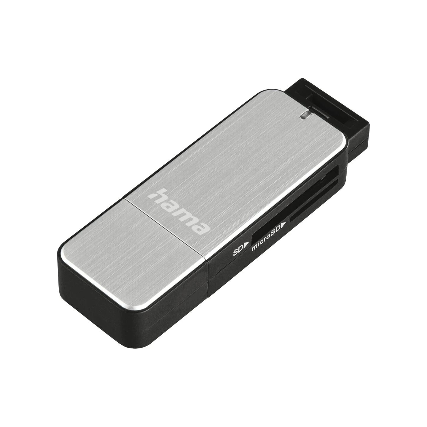 Hama 00123900 USB 3.0 Card Reader Aluminium