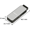 Hama 00123900 USB 3.0 Card Reader Aluminium