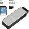 Hama 00123900 USB 3.0 Card Reader Aluminium