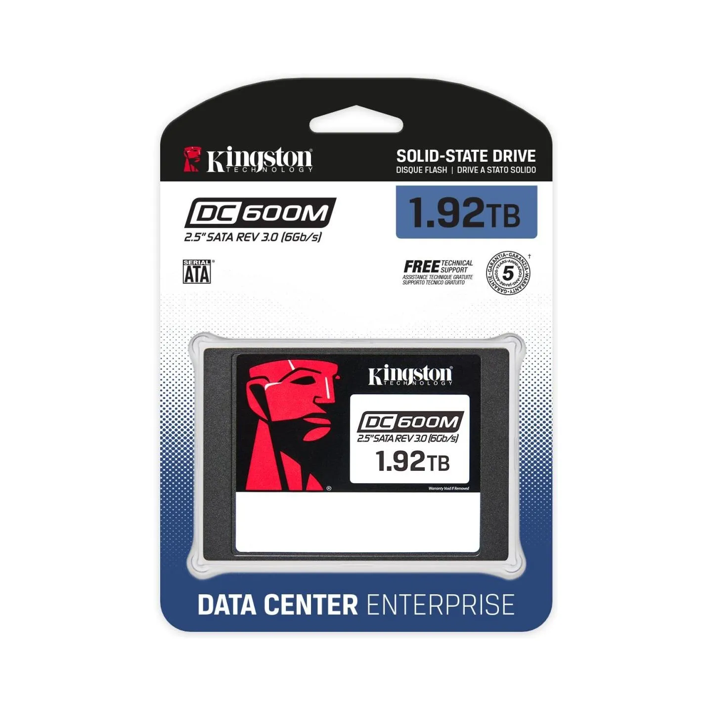 Kingston 1.92TB DC600M 2.5inch SATA3 SSD