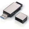 Hama 00123900 USB 3.0 Card Reader Aluminium