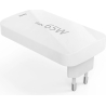 Hama 00201976 Flat Charger 220V With 2xUSB-C/USB-A  65W White