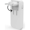 Hama 00201976 Flat Charger 220V With 2xUSB-C/USB-A  65W White