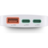 Hama 00201976 Flat Charger 220V With 2xUSB-C/USB-A  65W White