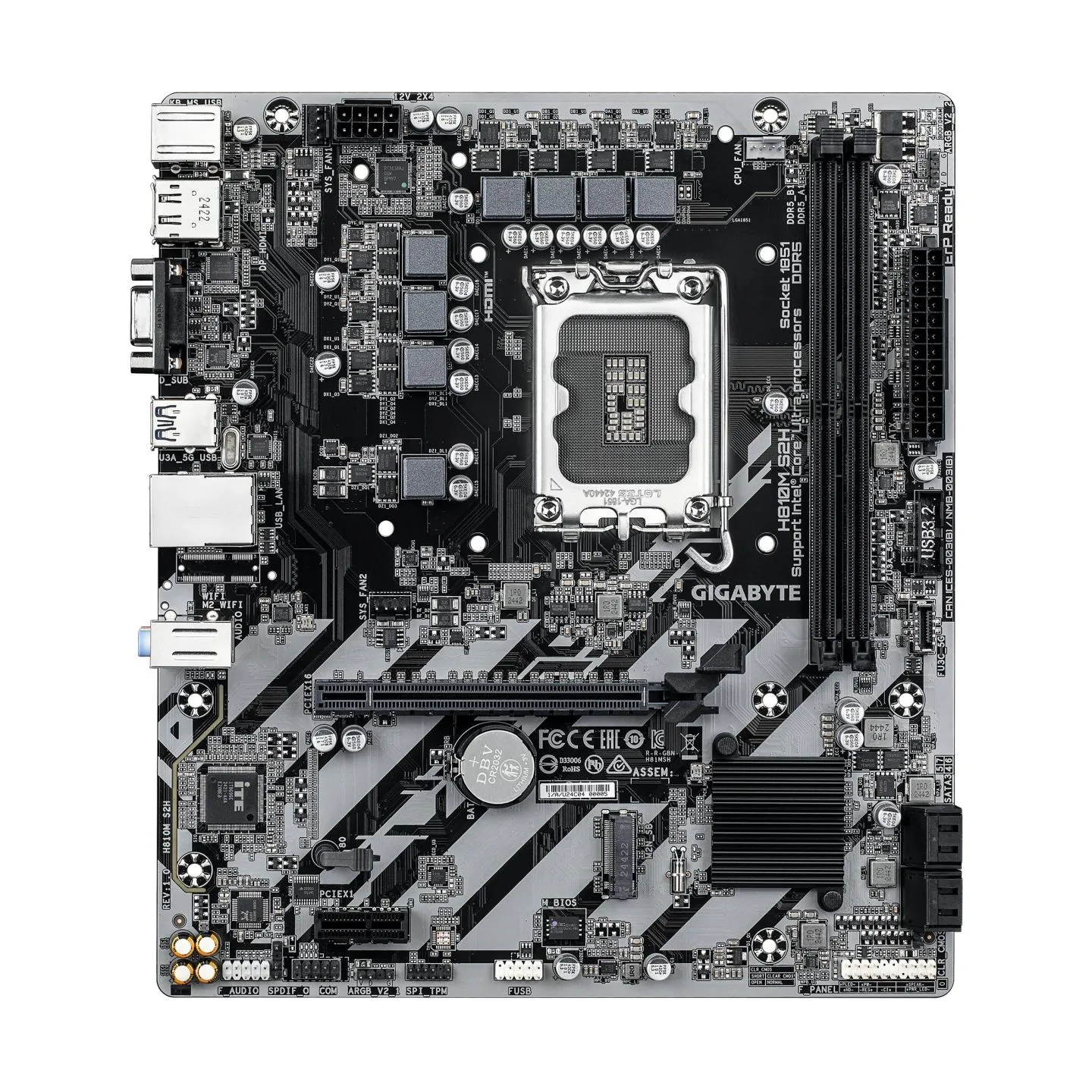 Gigabyte H810M S2H LGA1851 MB
