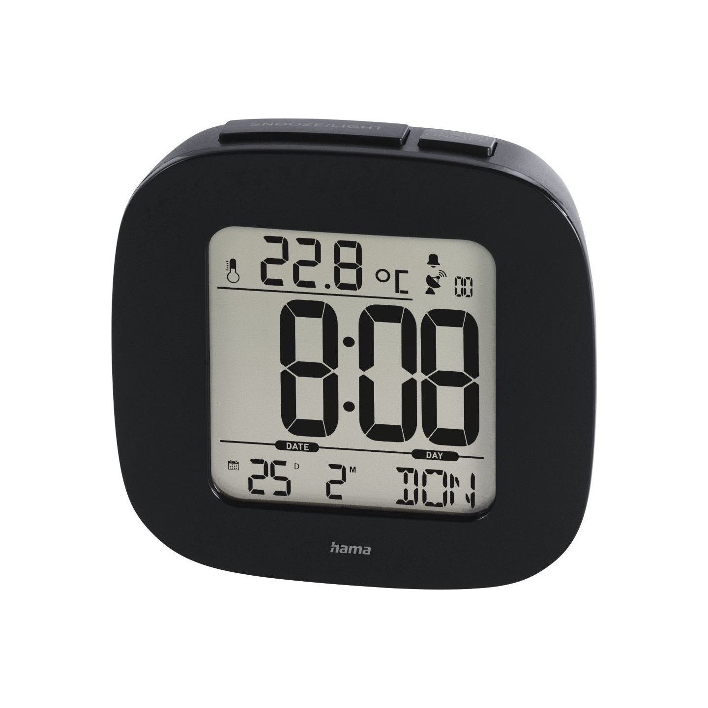 Hama 00186373 RC 45 Alarm Clock Black