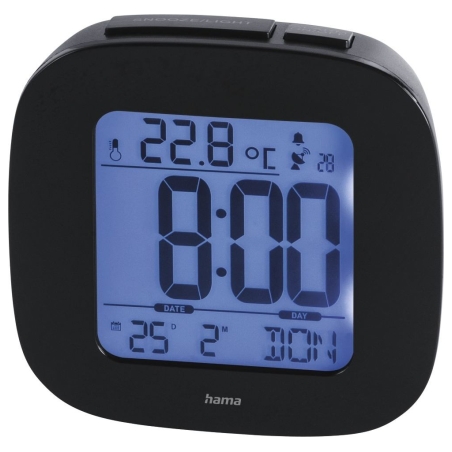 Hama 00186373 RC 45 Alarm Clock Black