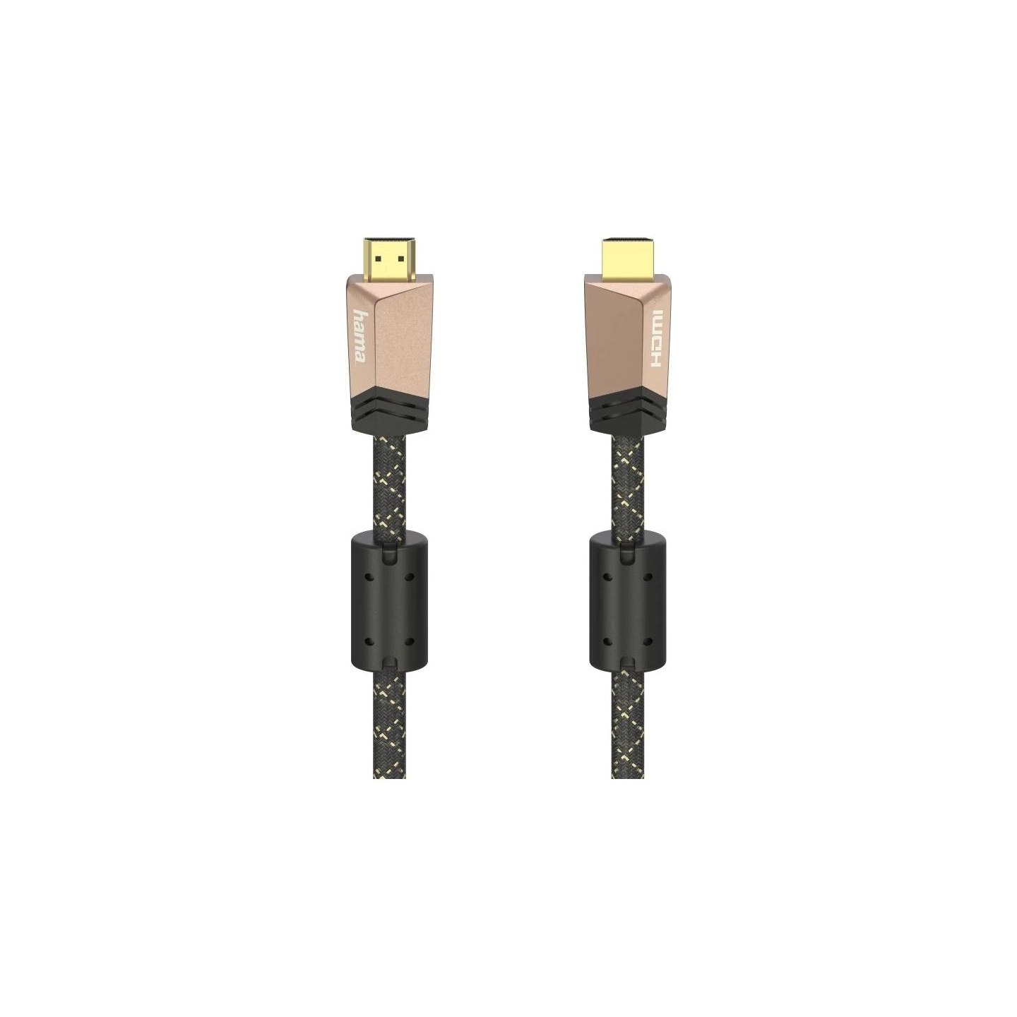 Hama 00205024 HDMI cable 0.75 m HDMI Type A (Standard) Black, Pink