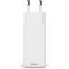 Hama 00201996 Fast Charger GaN, 2x USB-C, 1x USB-A, Mini Charger, PD, 65W, White
