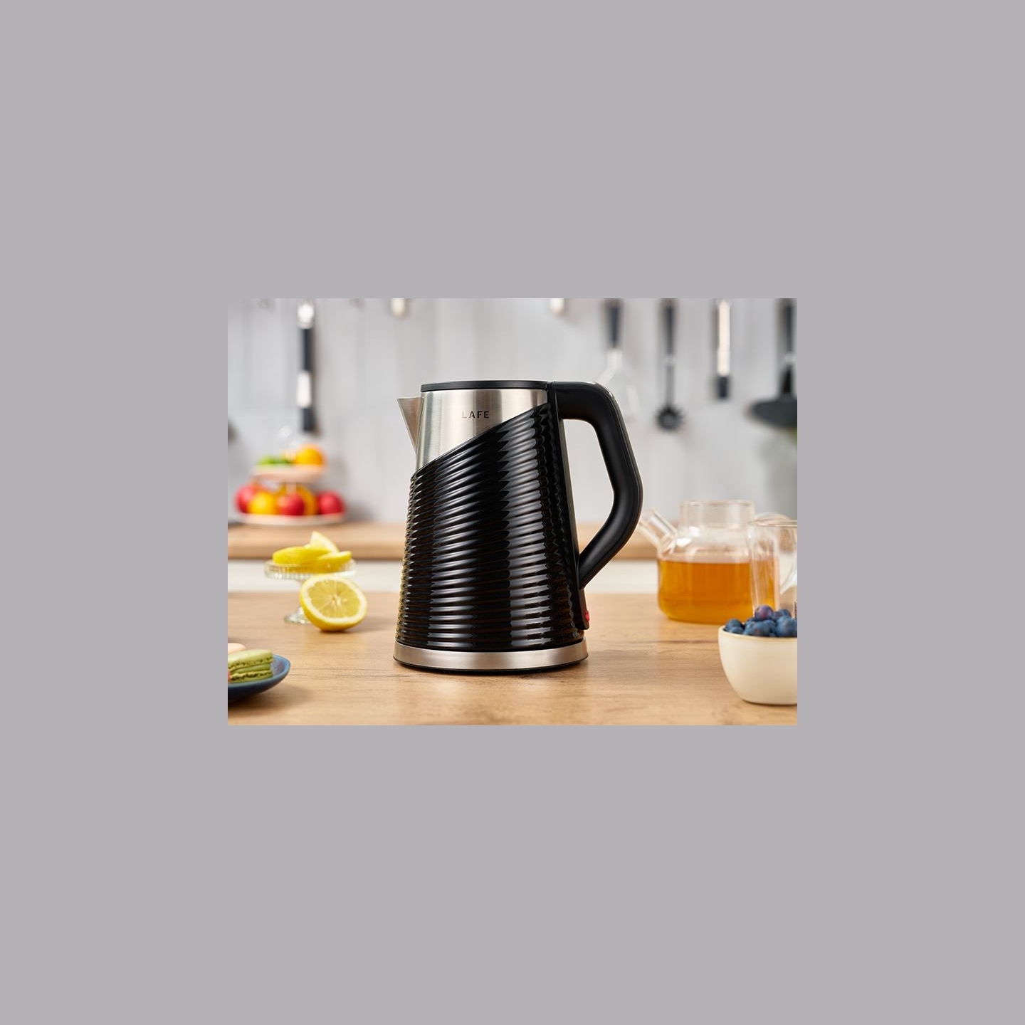 Lafe 47468 Electric Kettle Elegant Black 1,8 L
