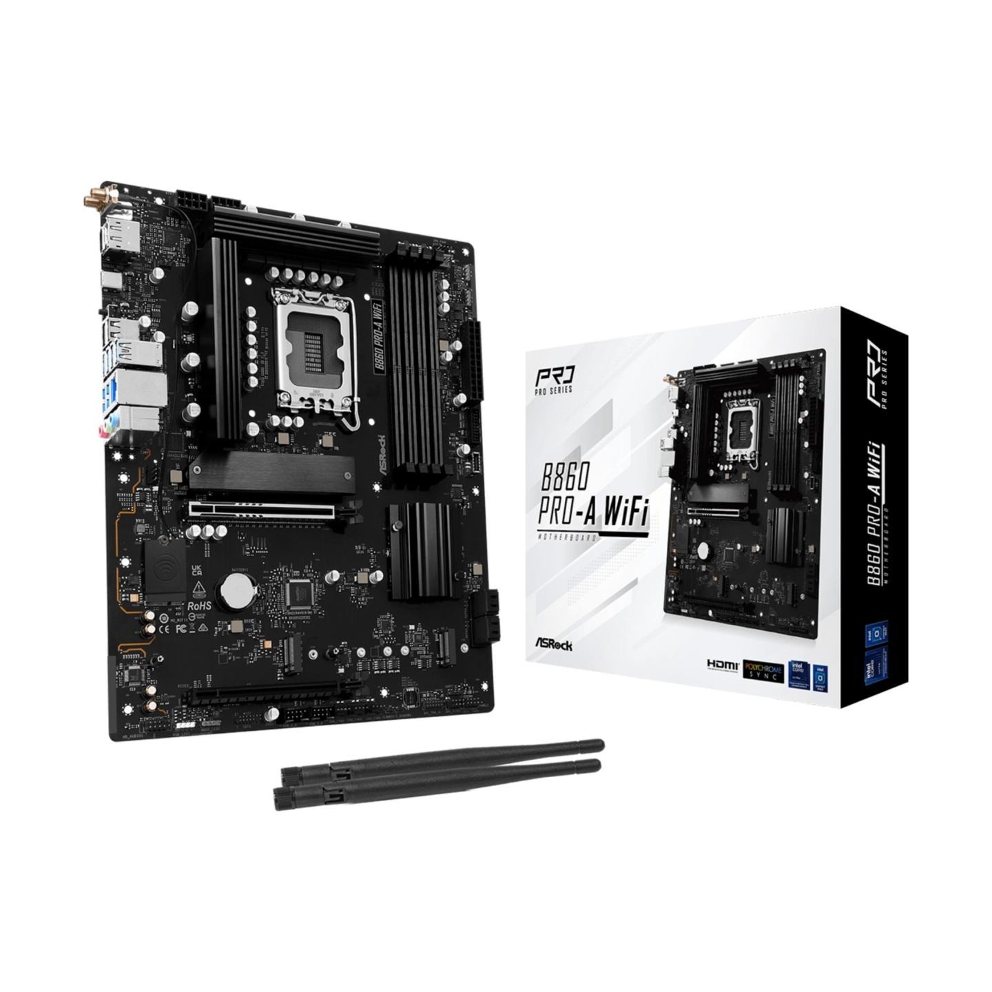 Asrock Motherboard B860 PRO-A WIFI s1851 4DDR5 ATX