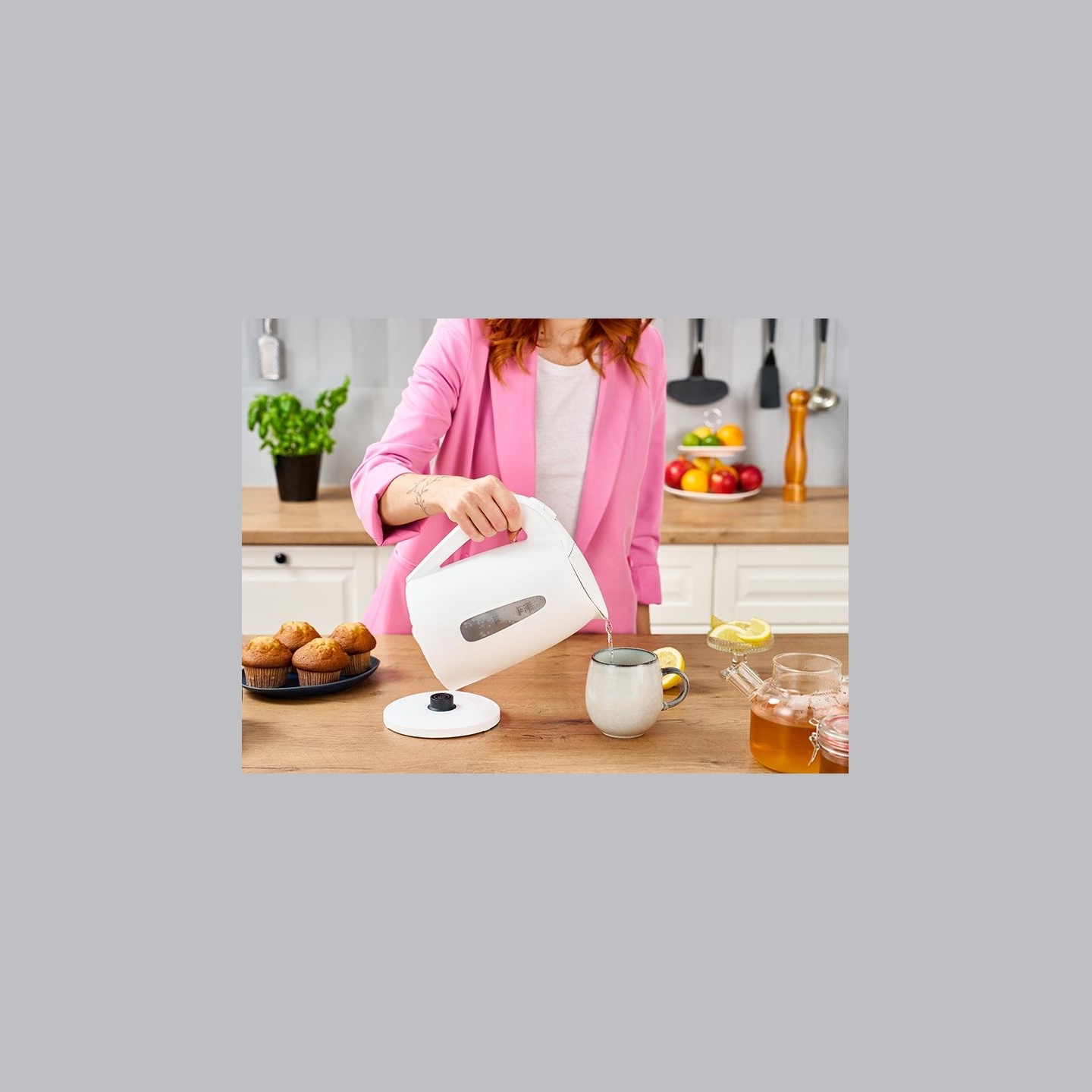Lafe 47457 Electric Kettle Essential White 1.7L