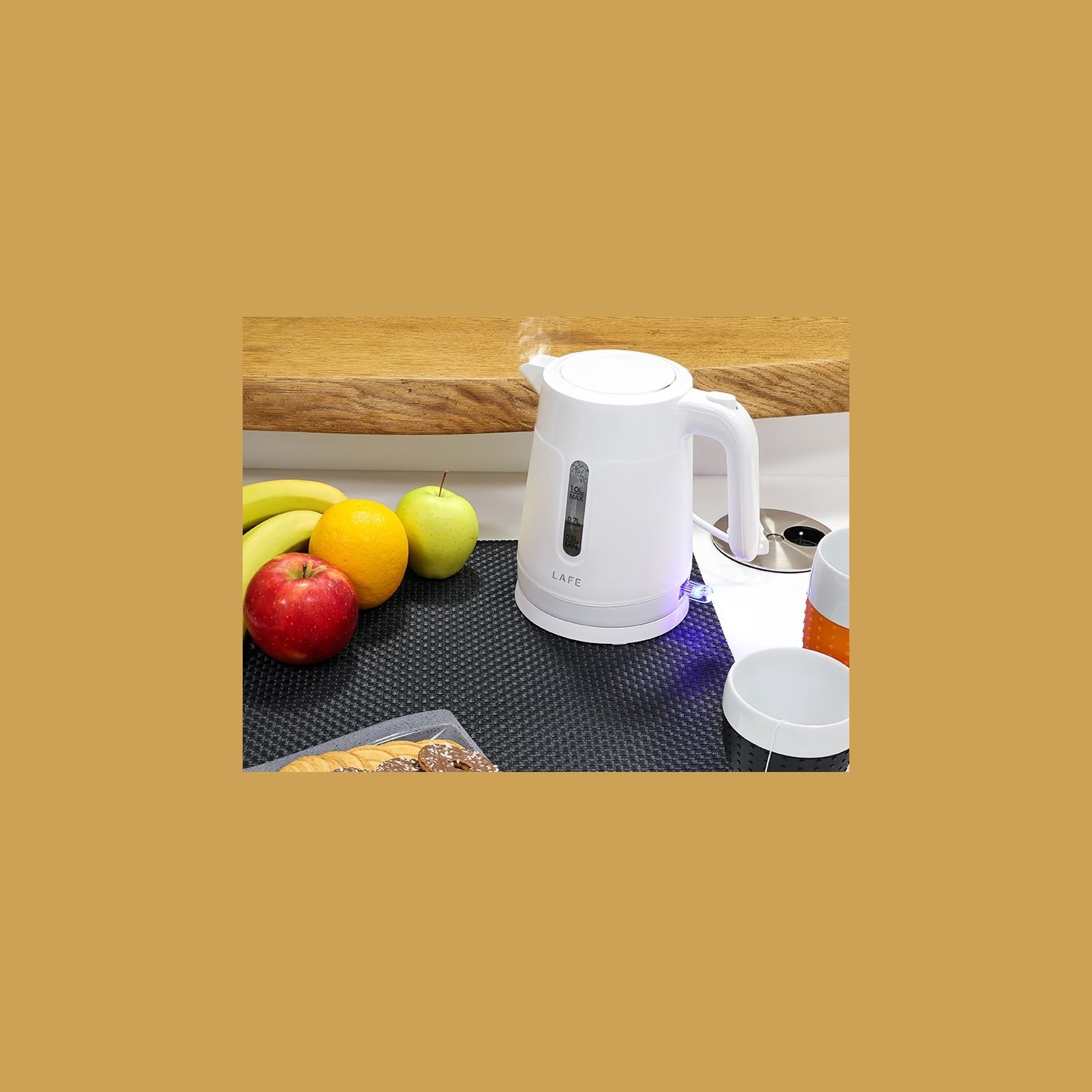 Lafe 47544 Electric Kettle Essential S 1 L White