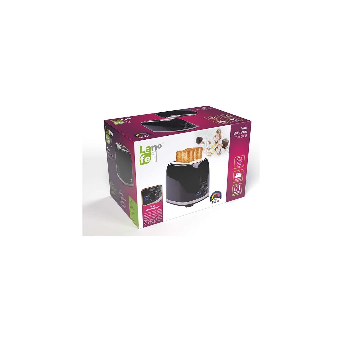 Lafe 46634 TSB003B Toaster