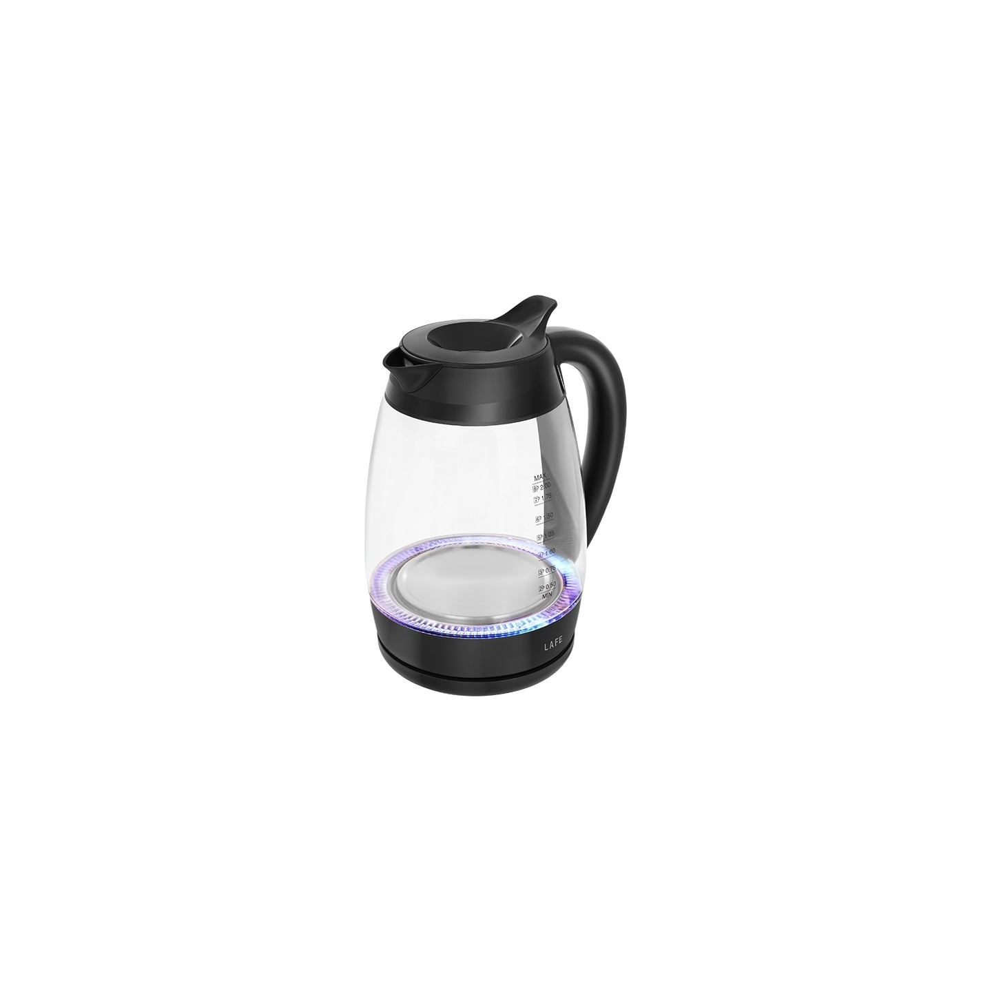 Lafe 47573 Electric Kettle Essential XL CEG016 Glass 2L