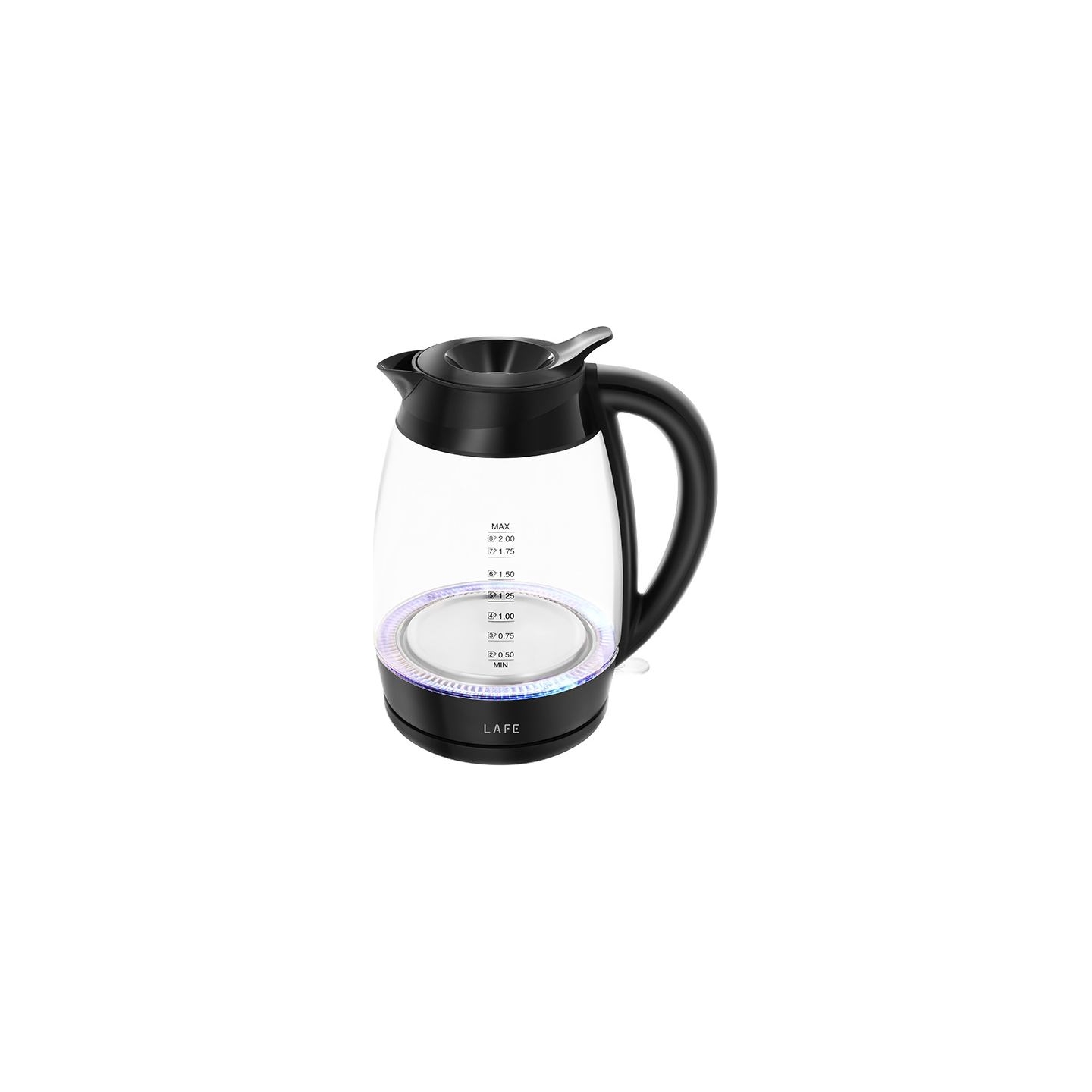 Lafe 47573 Electric Kettle Essential XL CEG016 Glass 2L