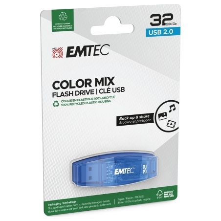 Emtec USB2.0 C410 32GB Blue