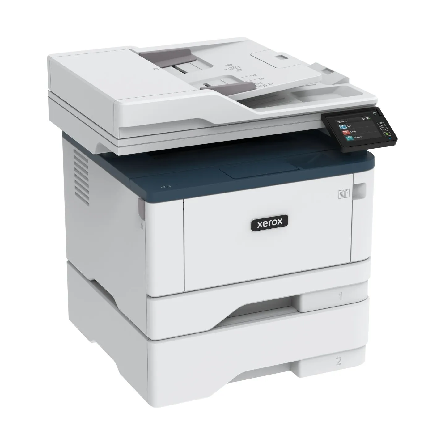 Xerox B315DNI A4 mono MFP 40ppm. Print, Copy, Scan, Fax. Duplex, network, wifi, USB, 250 sheet paper tray / B315V_DNI
