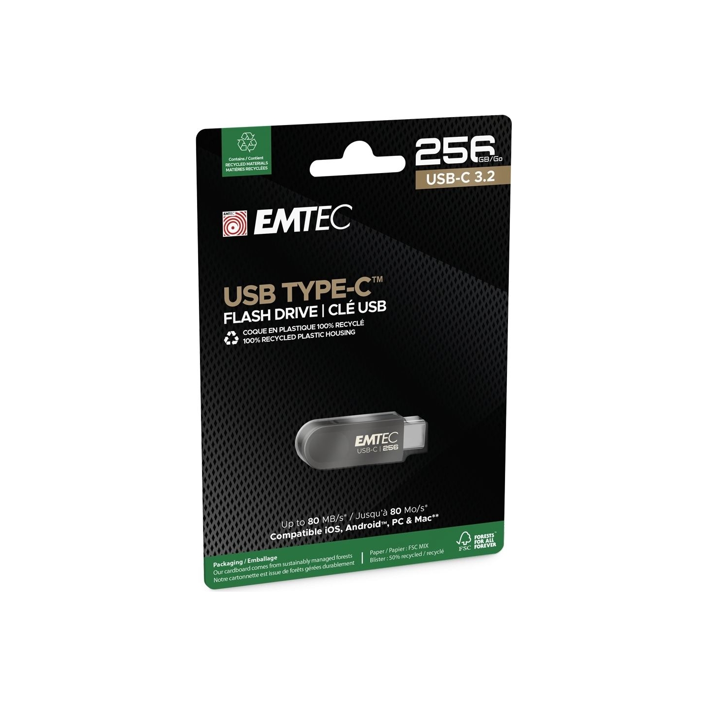 Emtec USB3.2 Type-C Single C28 256GB