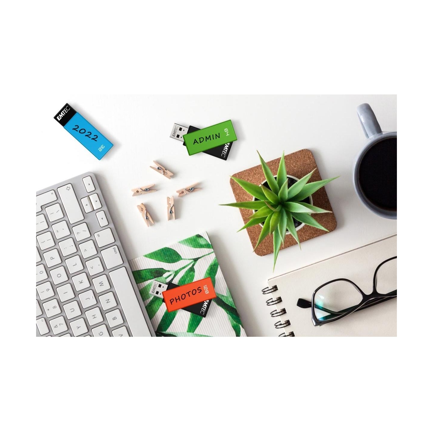 Emtec USB2.0 C350 64GB Brick Green