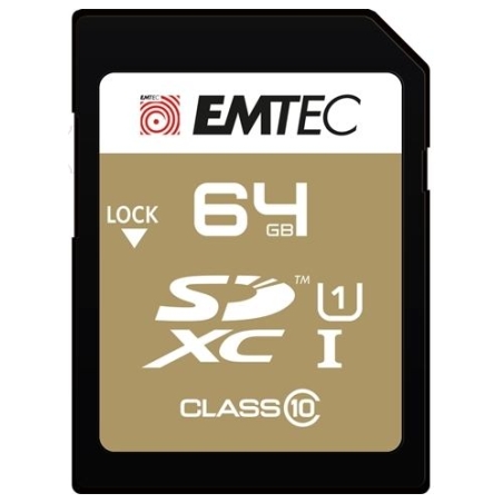 Emtec SDXC 64GB UHS-I U1 EliteGold