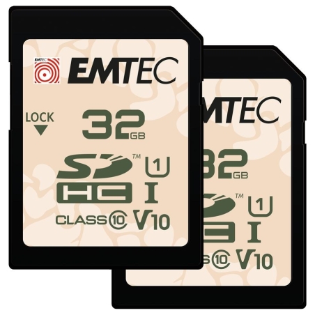 Emtec SDHC 32GB UHS-I U1 V10 Outdoor 2 pcs