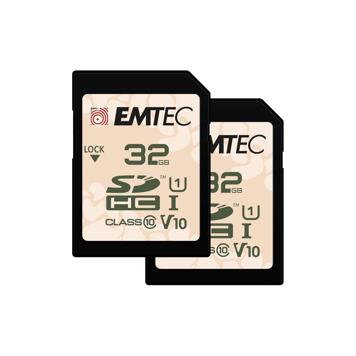 Emtec SDHC 32GB UHS-I U1 V10 Outdoor 2 pcs