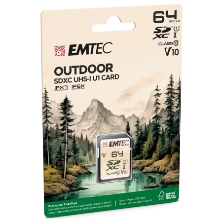 Emtec SDXC 64GB UHS-I U1 V10 Outdoor
