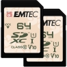 Emtec SDXC 64GB UHS-I U1 V10 Outdoor 2 pcs