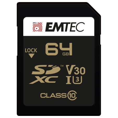 Emtec SDXC 64GB UHS-I U3 SpeedIN Pro