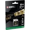 Emtec SDXC 64GB UHS-I U3 SpeedIN Pro