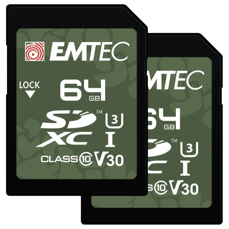 Emtec SDXC 64GB UHS-I U3 V30 Outdoor 2 pcs