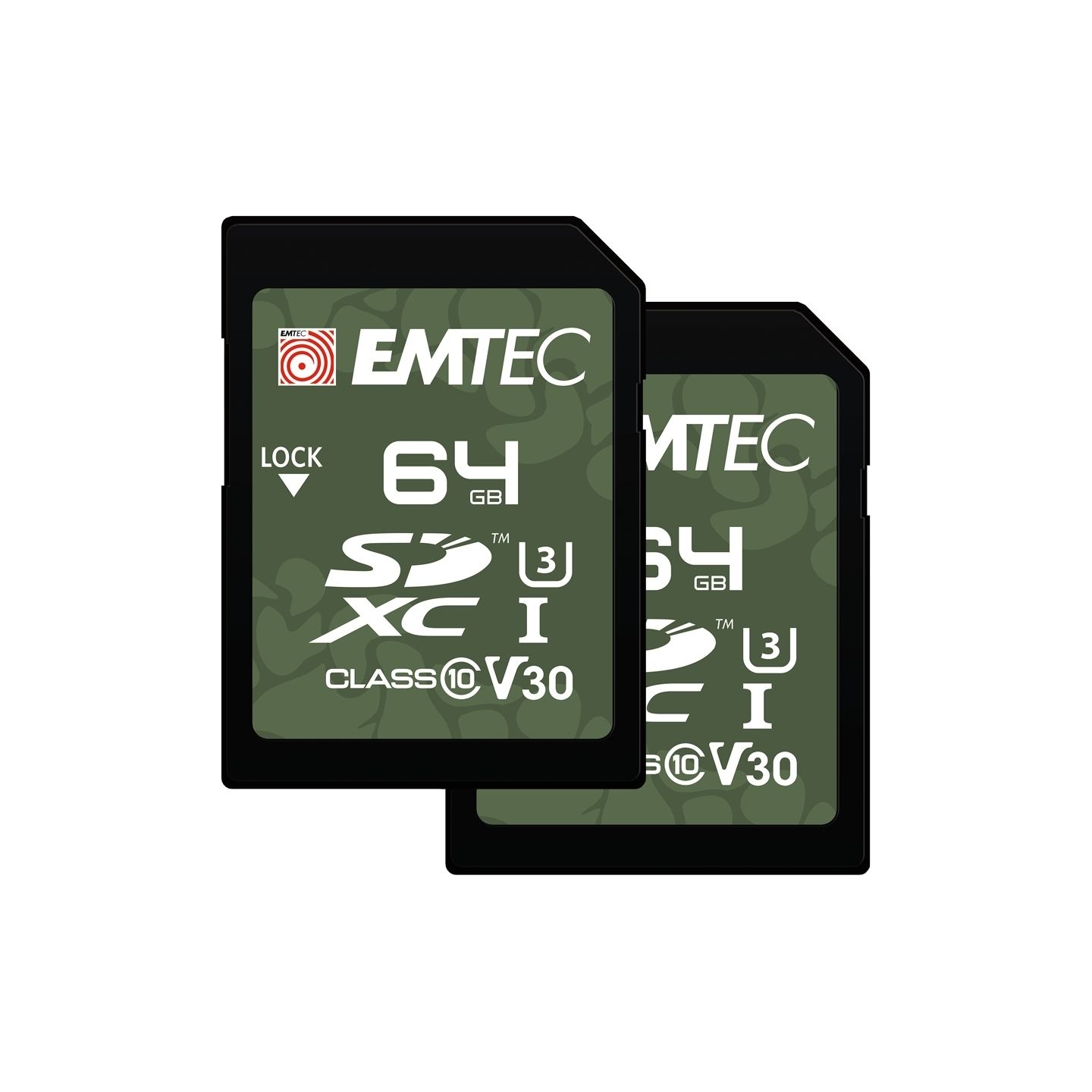 Emtec SDXC 64GB UHS-I U3 V30 Outdoor 2 pcs