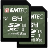 Emtec SDXC 64GB UHS-I U3 V30 Outdoor 2 pcs