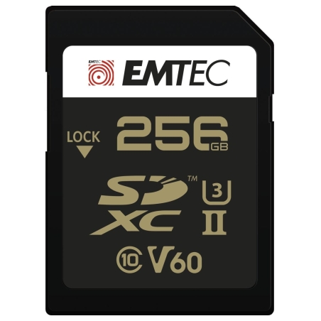 Emtec SDXC 256GB UHS-II V60 SpeedIN Pro+