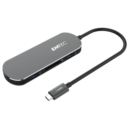 Emtec HUB 6-in-1 Type-C T650C