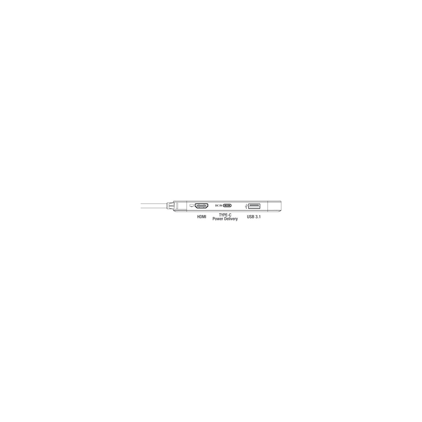 Emtec HUB 6-in-1 Type-C T650C