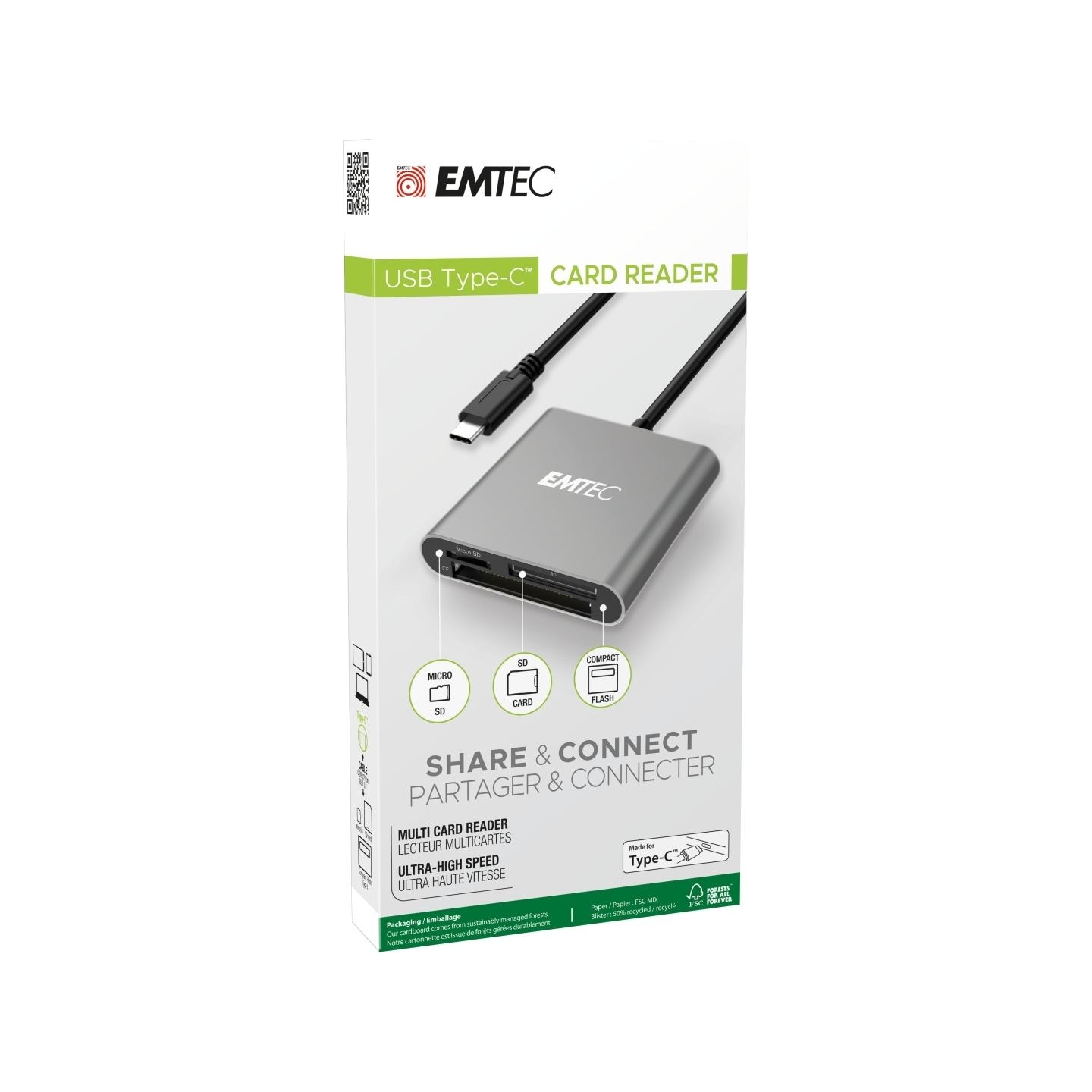 Emtec Card Reader Type-C