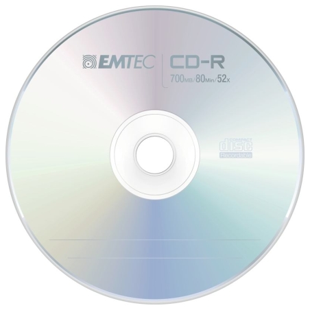 Emtec CD-R 700MB/80MIN 52x Free Party 25 pcs