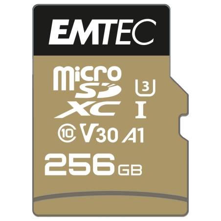 Emtec MicroSDXC 256GB UHS-I U3 V30 SpeedIN Pro