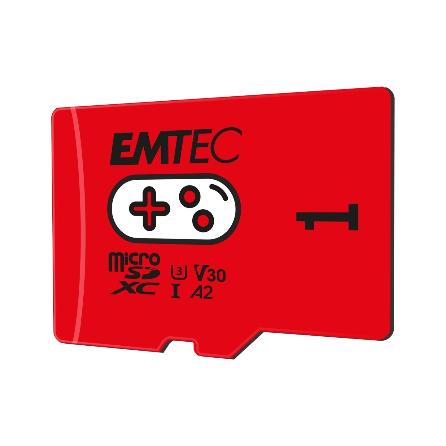 Emtec MicroSDXC 1TB UHS-I U3 V30 A2 Gaming Rouge