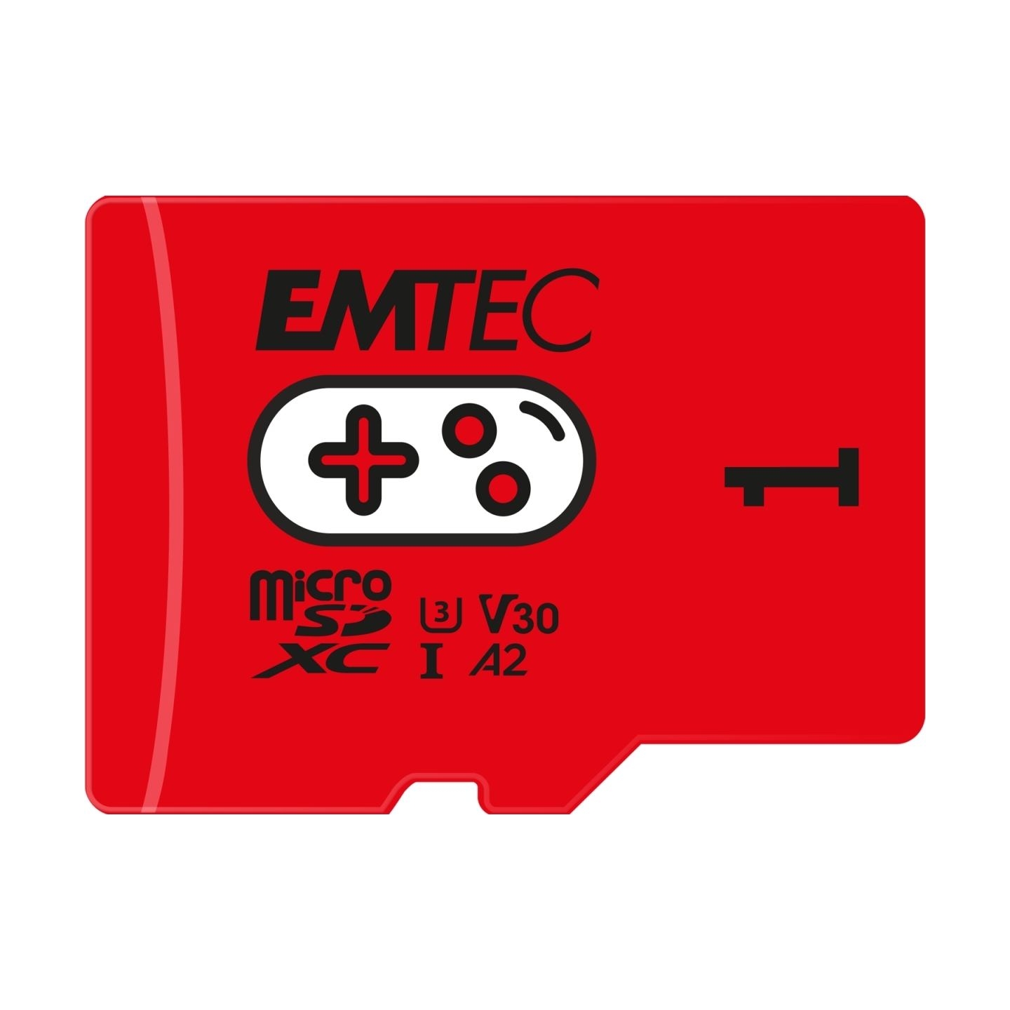 Emtec MicroSDXC 1TB UHS-I U3 V30 A2 Gaming Rouge
