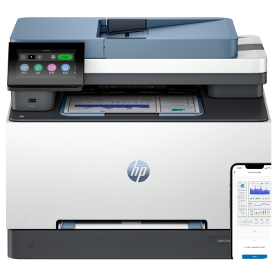 HP Color LaserJet Pro 3302fdw All-in-One Printer - A4 Color Laser, Print/Dual-Side Copy, Automatic Document Feeder, Auto-Duplex,
