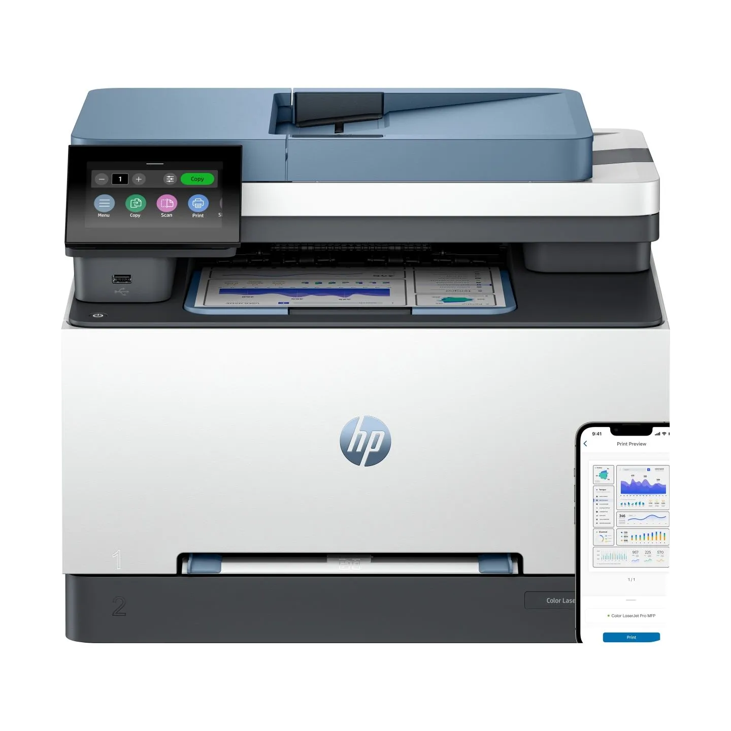 HP Color LJ Pro MFP 3302fdw 25ppm Prntr