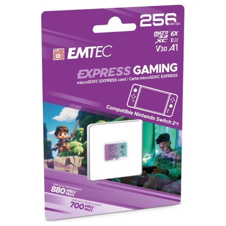 Emtec SDXC 256GB  Express Gaming UHS-I V30 A1