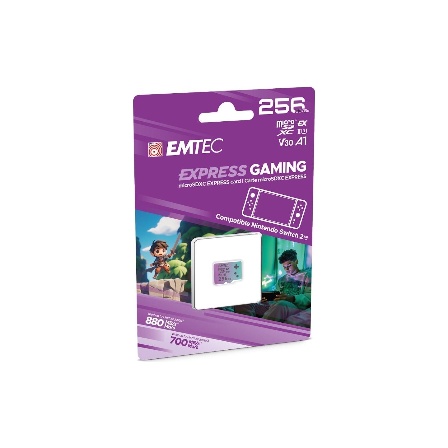 Emtec SDXC 256GB  Express Gaming UHS-I V30 A1